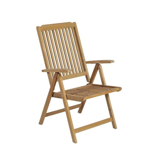 Harms Hochlehner SOLO,Teak,5-fach verstellbar