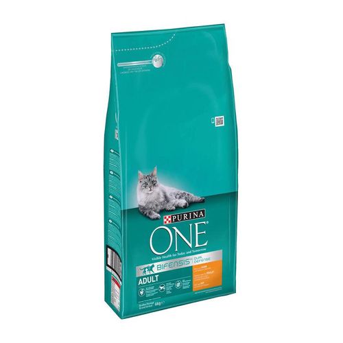 Purina ONE Adult Reich an Huhn & Vollkorn-Getreide 6 kg