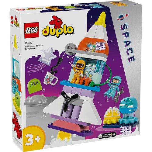 LEGO® DUPLO® 10422 3-IN1-SPACESHUTTLE FÜR VIELE ABENTEUER