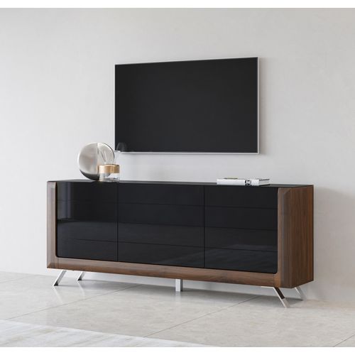 Leonique Sideboard »Kasai«, Breite 199 cm, mit 3 Türen