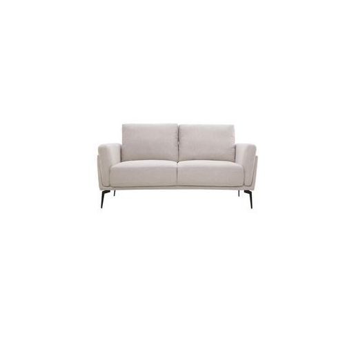Design-Sofa mit Stoff im Samtdesign Beige 2-Sitzer MOSCO