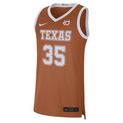 Nike College Dri-FIT (Texas) (Kevin Durant) Limited jersey voor heren - Oranje