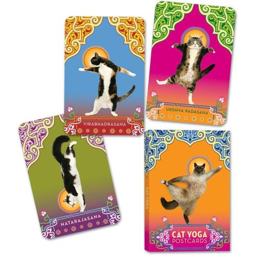 Cat Yoga Postcards