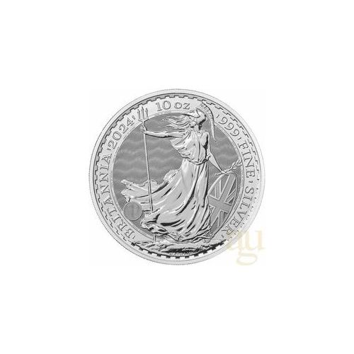 10 Unzen Silbermünze Britannia 2024
