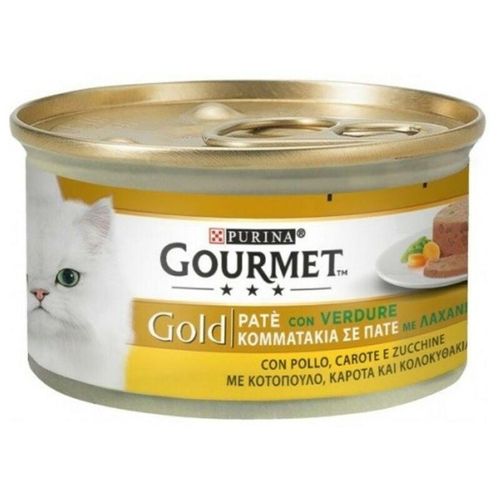 Gourmet Gold Patè Huhn, Karotten und Zucchini Purina 85 Gramm
