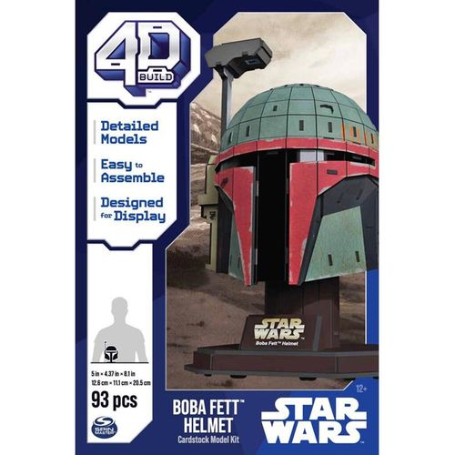 4D PUZZLES Boba Fett Helmett 93 pcs Block