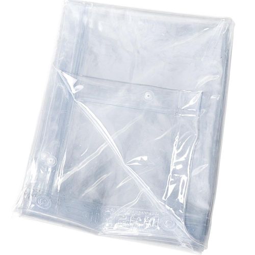 Schutzplane, ohne DIN Norm, LxB 1800 x 1400 mm, transparent kaiserkraft Image