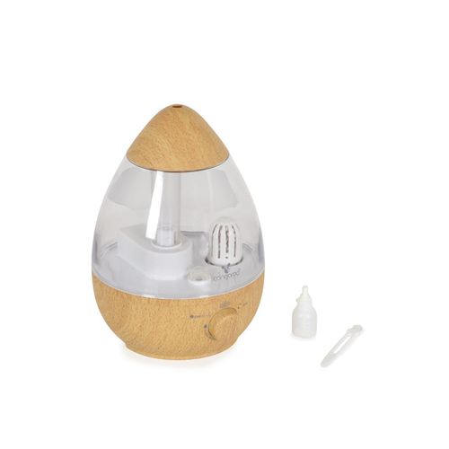 Cangaroo Ultraschall-Luftbefeuchter Skye Holzoptik Kühlnebelbefeuchter 2,5 Liter beige