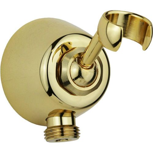 Sphera Docce E Accessori - Wasseranschluss mit Duschhalter in Messinggold Sphera Gold - Gold