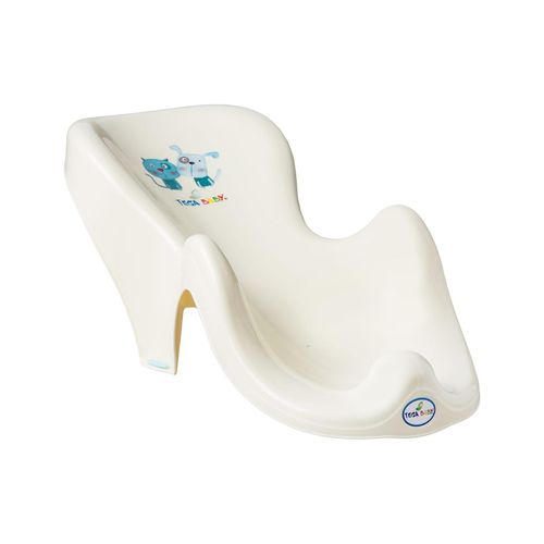 Chipolino Baby Badewannenliege Badewannenauflage ab Geburt, mit Gummifüßen in beige/gelb