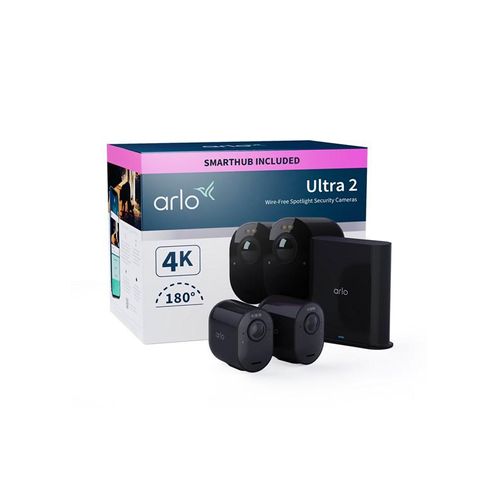 Arlo Ultra 2 4K UHD Wire-Free Security Camera System - 2 Camera