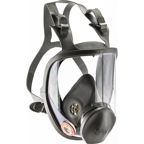 3M Vollmaske Serie 6000, wiederverwendbar, ohne Filter, Größe M