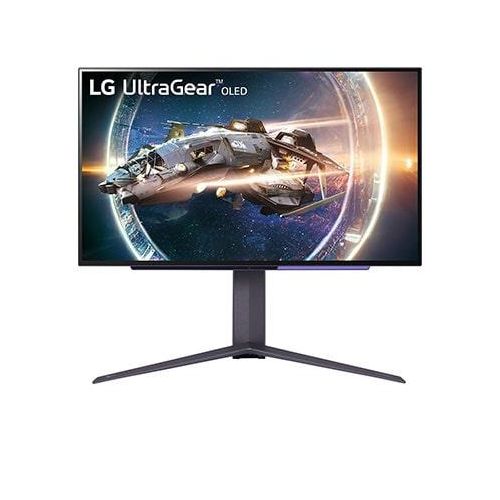 LG UltraGear 27" OLED Monitor mit 240Hz, 0.03ms, HDR 10, GSYNC Compatible, FreeSync Premium 27GR95QEB