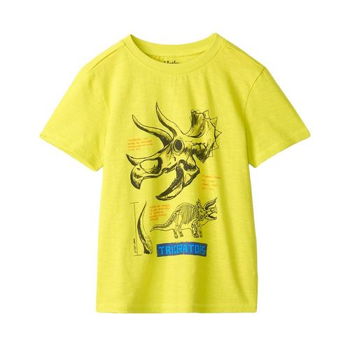 Hatley - T-Shirt TRICERATOPS in gelb, Gr.98