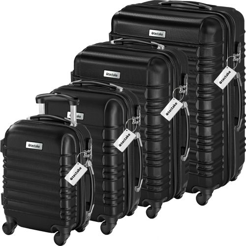 Kofferset Mila 4-delig met bagageweger en bagagelabels