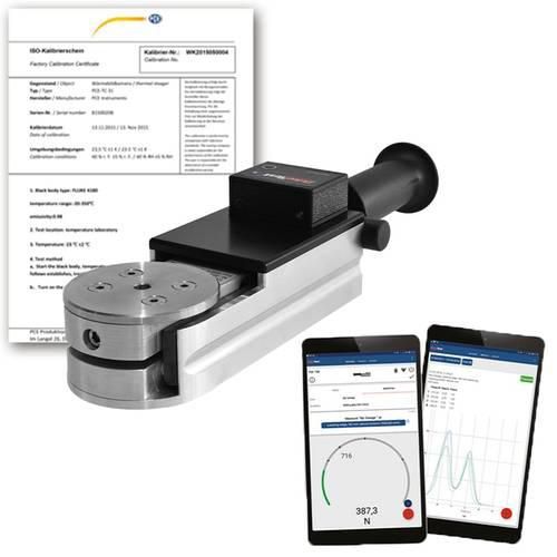 Kraftaufnehmer DriveTest FM100BT für Türen und Tore von PCE Instruments