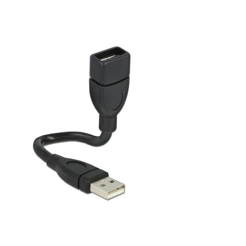 DeLOCK USB Kabel A - A St/Bu 0.15m ShapeCable (83497)