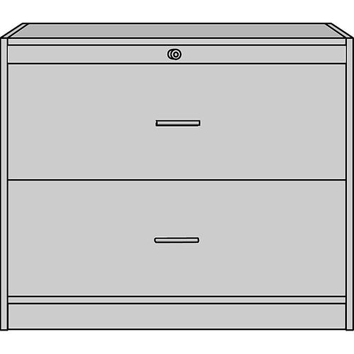 Hängeregistraturschrank eurokraft pro