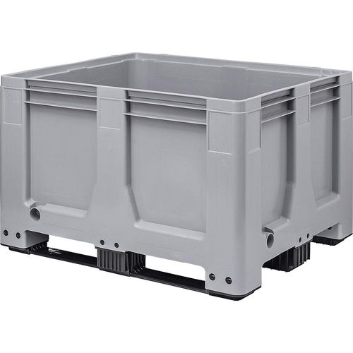 Großbehälter, Standard-Ausführung, Inhalt 610 l, Ausführung 3 Kufen kaiserkraft