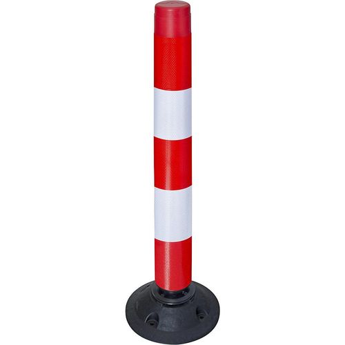 Moravia LeitPin, Höhe 1000 mm, rot / weiß reflektierend, ab 10 Stk