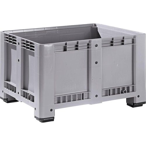 Großbehälter, Inhalt 610 l, 4 Füße zum Unterfahren, ab 1 Stk kaiserkraft