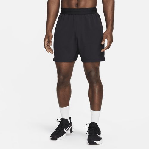 Nike Flex Rep 4.0 Dri-FIT niet-gevoerde fitnessshorts voor heren (18 cm) - Zwart