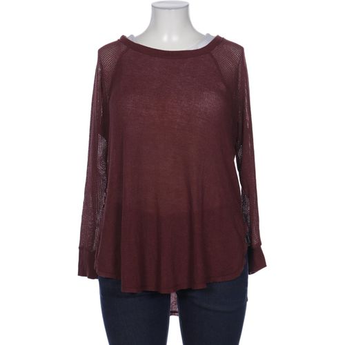 Urban Outfitters Damen Langarmshirt, bordeaux, Gr. 34