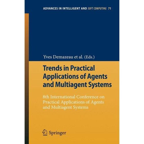 Trends in Practical Applications of Agents and Multiagent Systems, Kartoniert (TB)