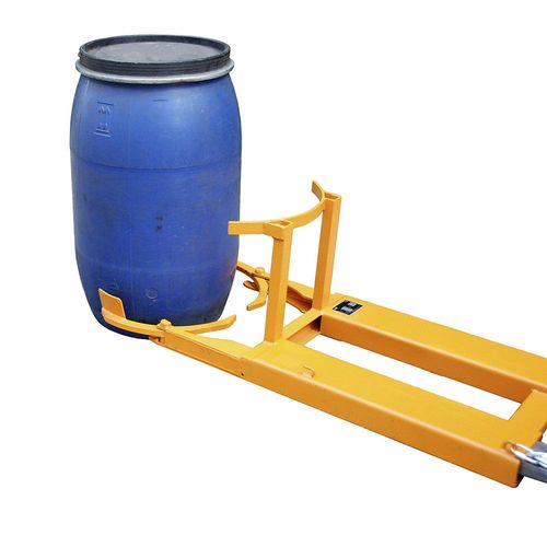 eurokraft pro Fassheber, für 1 x 120-l-Kunststofffässer, orange