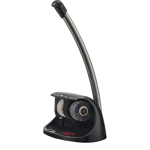 Heute COSMO Plus Schuhputzmaschine, LxB 420 x 600 mm, schwarz