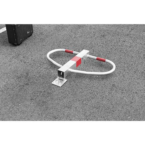 Parkbügel, kippbar, gleichschließend, zum Einbetonieren kaiserkraft Image