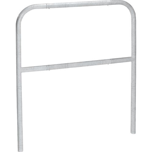 Schutzbügel, Stahlblech, Ø 42 mm, zum Einbetonieren in Gefahrenzonen, Breite 1000 mm, verzinkt kaiserkraft