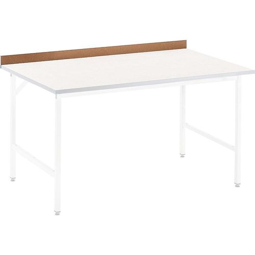 RAU Bordleiste für Arbeitstische, Buche, für Tischbreite 750 mm