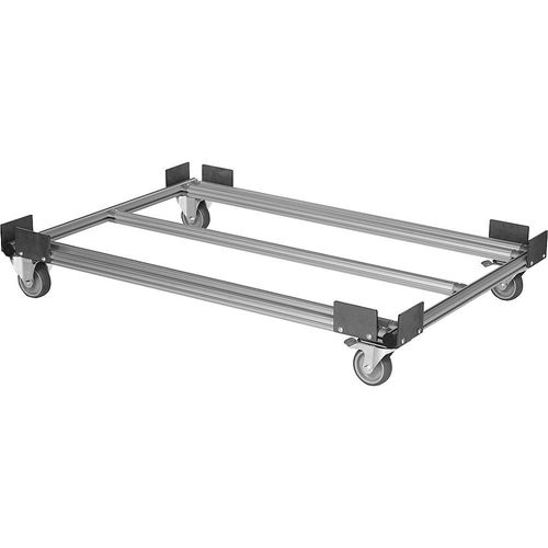 Paletten-Fahrgestell aus Alu-Profil, LxBxH 1240 x 840 x 325 mm, ab 5 Stk kaiserkraft