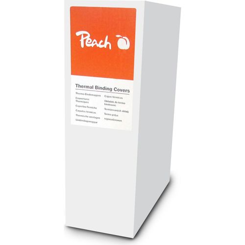 Peach Thermobindemappe weiss für je 30 Blätter A4, 100 Stk