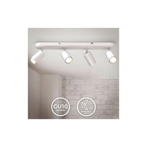 Spotleuchte, weiß, 4xGU10/max. 5W exkl.