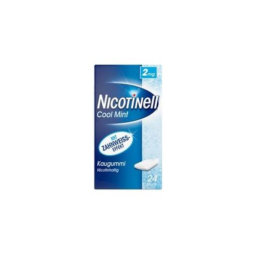 Nicotinell Kaugummi Cool Mint 2 mg 24 St