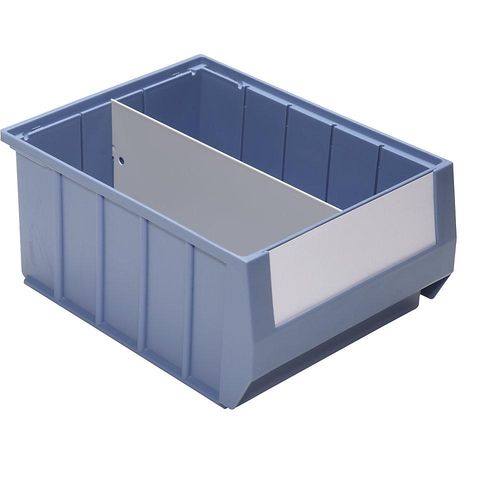 mauser Längsteiler, grau, für LxH 300 x 90 mm, VE 10 Stk