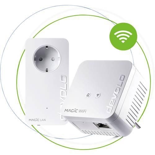 Devolo Magic 1 WiFi mini Starter Kit BE Powerline WLAN Starter Kit 8565 BE Powerline, WLAN 1200 MBit/s