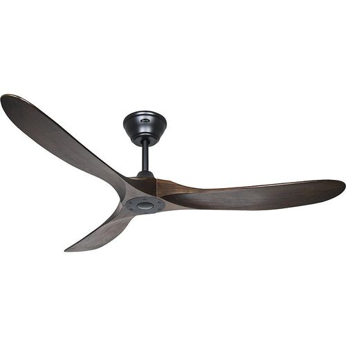 Deckenventilator ECO GENUINO, Rotorblatt-Ø 1520 mm, nuss / mattschwarz