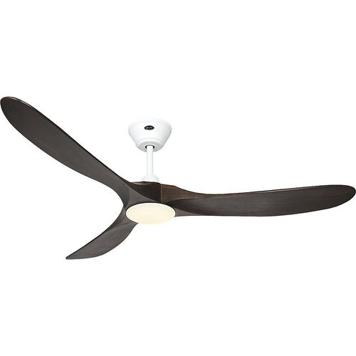 Deckenventilator ECO GENUINO-L, Rotorblatt-Ø 1520 mm, nuss / mattweiß