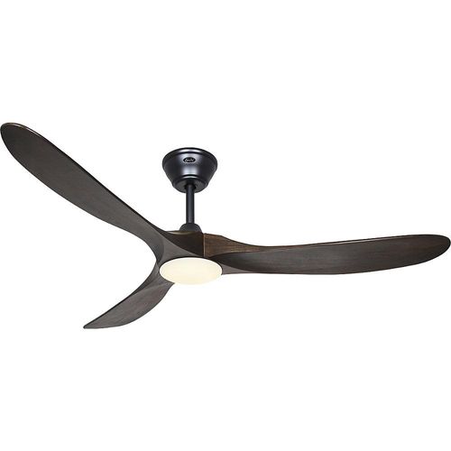 Deckenventilator ECO GENUINO-L, Rotorblatt-Ø 1520 mm, nuss / mattschwarz