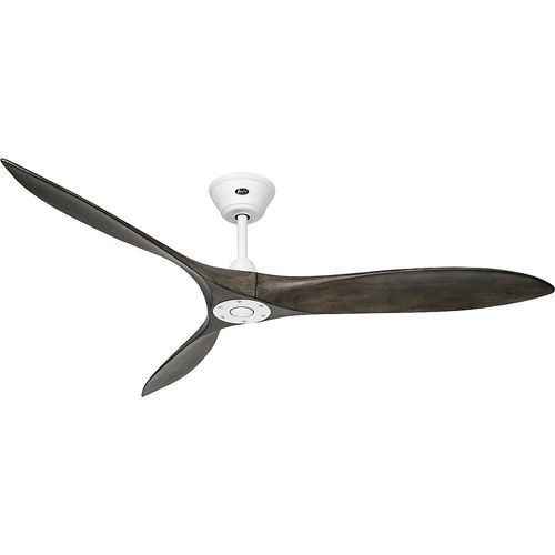 Deckenventilator ECO AIRSCREW, Rotorblatt-Ø 1520 mm, grau / mattweiß