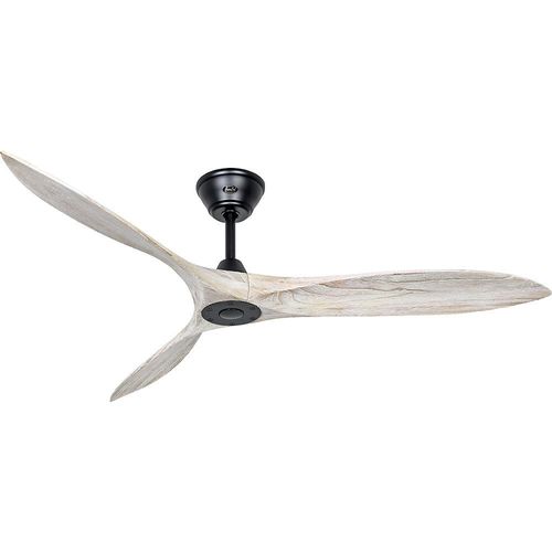 Deckenventilator ECO AIRSCREW, Rotorblatt-Ø 1520 mm, weiß / mattschwarz