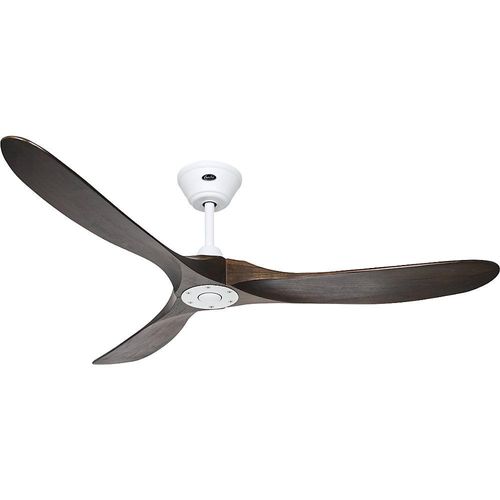 Deckenventilator ECO GENUINO, Rotorblatt-Ø 1520 mm, nuss / mattweiß