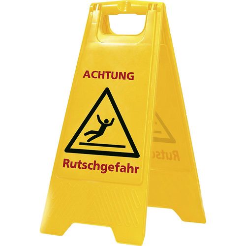 Warnschild-Aufsteller Rutschgefahr - kaiserkraft