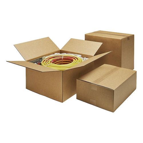 ratioform terra Wellpapp-Faltkarton, Länge 450 bis 499 mm, LxBxH 480 x 380 x 340 mm, 1-wellig, ab 50 Stk