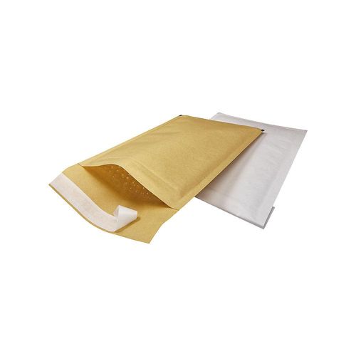 ratioform economy Luftpolster-Versandtasche, Selbstklebeverschluss, Innen-LxB 265 x 175 mm, braun, VE 100 Stk