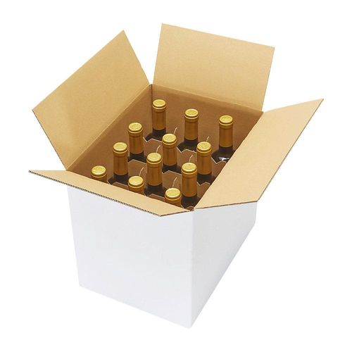 ratioform Weinflaschenkarton 12er, mit Automatikgefache, mit Automatikgefache