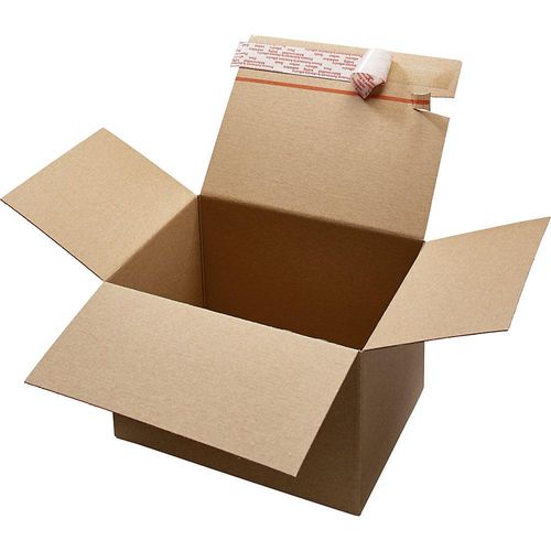 ratioform economy Automatikkarton, mit Selbstklebung, Innen-LxBxH 460 x 310 x 160 mm, Palette mit VE 400 Stk